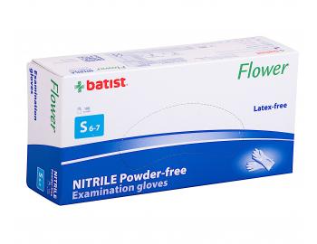 Jednorázové nitrilové rukavice Batist Flower 100 ks - S
