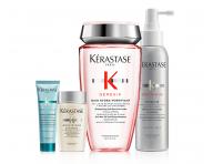 Sada pro vlasy se sklonem k padání Kérastase + šampon 80 ml a termoochrana 20 ml zdarma