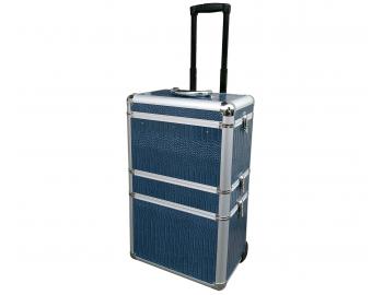 Sekční kufr na kolečkách Hairway, tmavě modrý