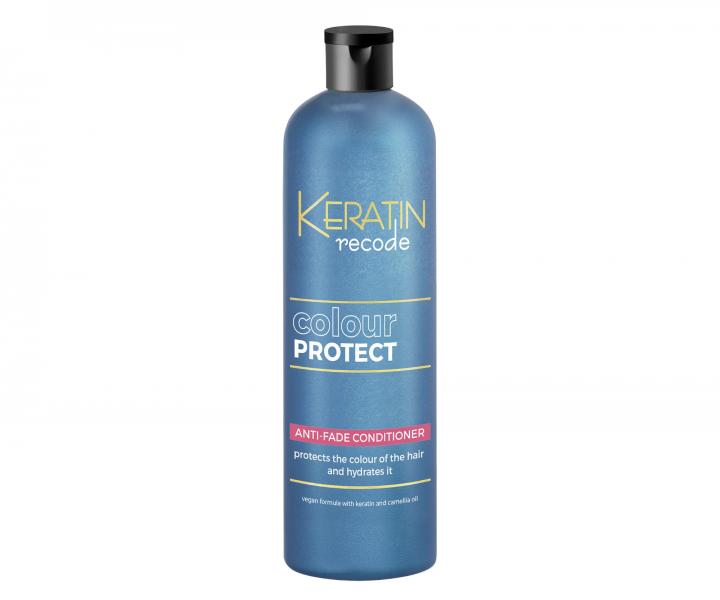 Kondicionér pro ochranu a obnovu barvených vlasů Subrina Professional Keratin Recode Colour Protect - 400 ml