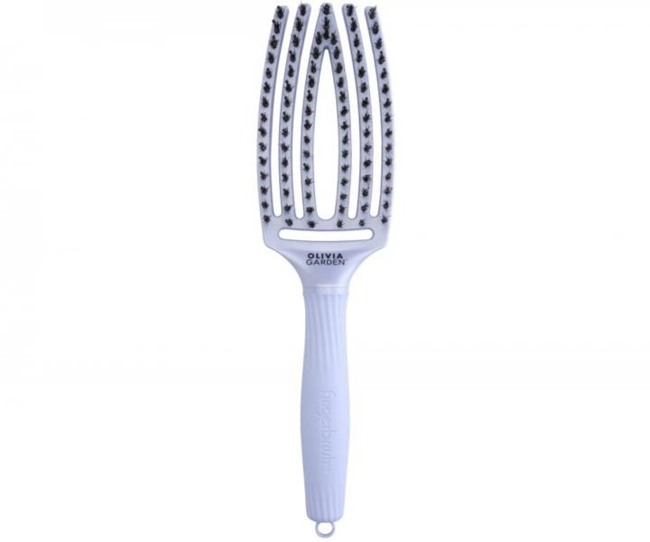 Kartáč Olivia Garden Fingerbrush Combo Medium Polar Blue - polární modrý