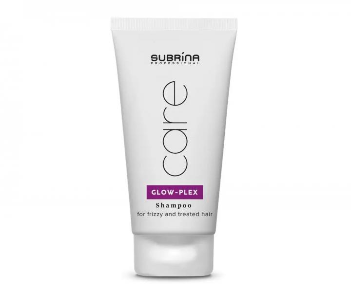 Hydratační šampon pro lesk vlasů Subrina Professional Care Glow-Plex Shampoo - 25 ml
