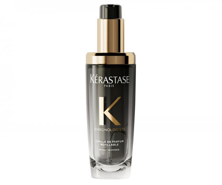 Parfémovaný olej na vlasy s výtažkem z myrhy Kérastase Chronologiste L'Huile De Parfum Refillable - 75 ml