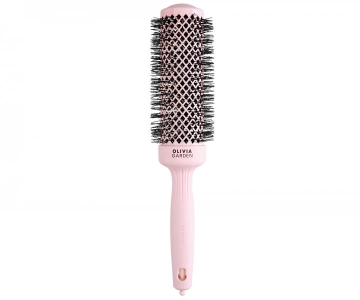 Kulatý foukací kartáč na vlasy Olivia Garden Expert Blowout Speed XL Pastel Pink