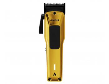 Profesion�ln� strojek na vlasy s vym�niteln�m krytem Andis Phenom Clipper 562118 - �ern�/zlat�
