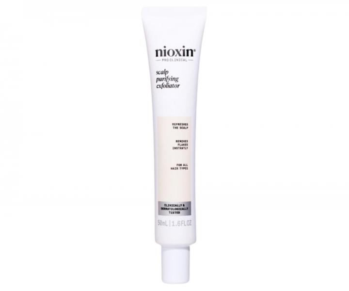 Exfolian peeling na pokoku hlavy Nioxin Scalp Purifying Exfoliator - 50 ml