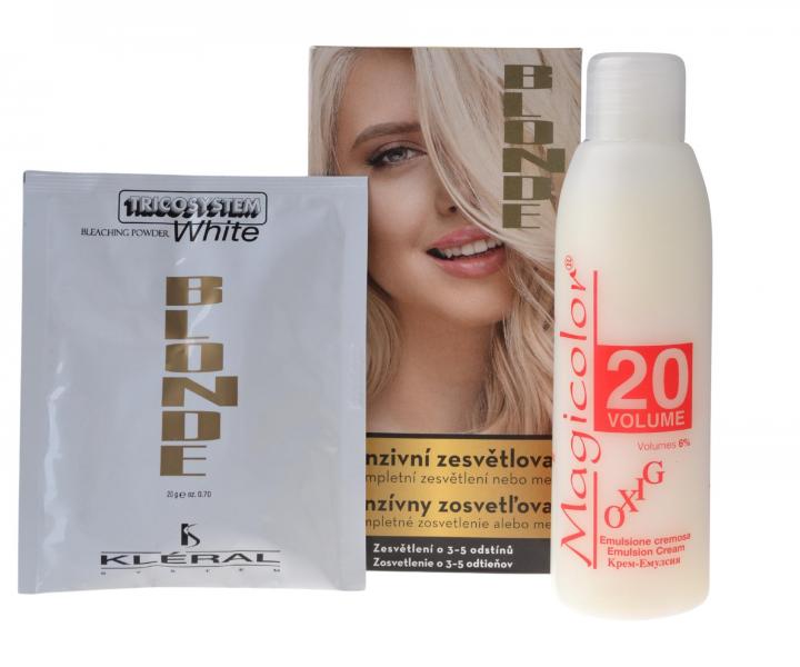 Intenzivn zesvtlova pro melr nebo kompletn zesvtlen Klral System Blonde