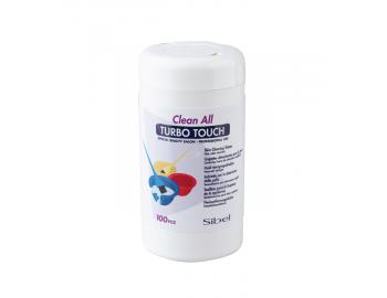 Čistící ubrousky pro odstranění barvy z pokožky Sibel Clean All , 100 ks