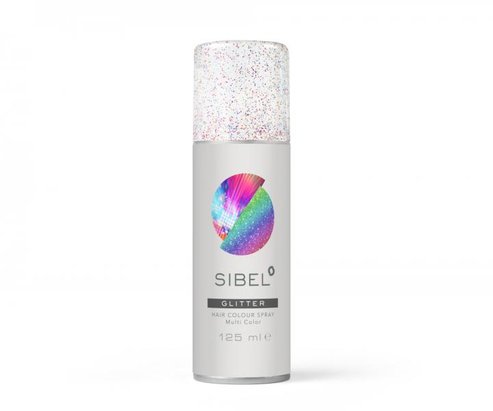 Barevný sprej na vlasy Sibel Hair Colour - barevné třpytky