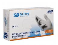 Nitrilov� rukavice SD Glove Nitrile Examination Gloves 100 ks - b�l�