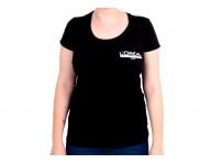 Tri�ko Lor�al s kr�tk�m ruk�vem, kulat� v�st�ih - d�msk�, �ern� L (bonus)