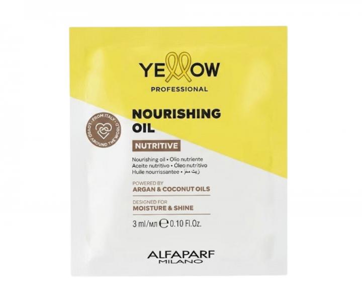 Vy�ivuj�c� olej pro such� a k�ehk� vlasy Yellow Professional Nutritive Nourishing Oil - 3 ml (bonus)
