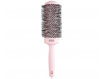Kulatý foukací kartáč na vlasy Olivia Garden Expert Blowout Speed XL Pastel Pink - 55 mm