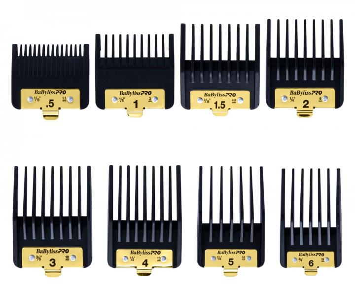 Sada náhradních nástavců s kovovou sponou BaByliss Pro FXPCGE