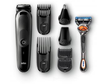 Multifunkční zastřihovač Braun MGK 5060 - černý + zdarma holicí strojek Gillette Fusion 5