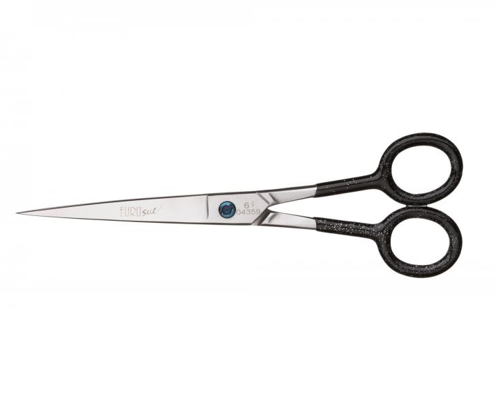 Kadeřnické nůžky s plastovou rukojetí a mikroozubením Eurostil Profesional Initiation Scissors 6,5"
