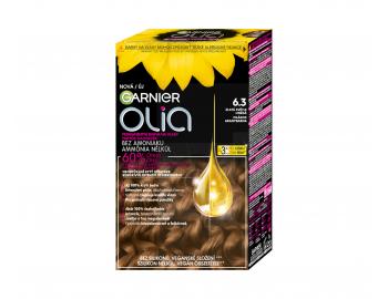 Permanentn olejov barva Garnier Olia - 6.3 zlat svtle hnd