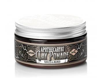 Matující jílová pomáda na vlasy Apothecary 87 Clay Pomade Vanilla & Mango - 100 ml