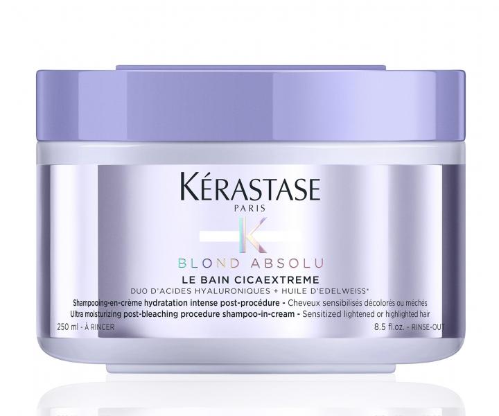 Krémový šampon pro zesvětlené blond vlasy Kérastase Blond Absolu Bain Cicaextreme - 250 ml