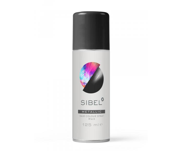Barevný sprej na vlasy Sibel Hair Colour  - černá