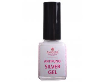 Pečující gelový lak  Amoené Antifungi Silver gel - 12 ml