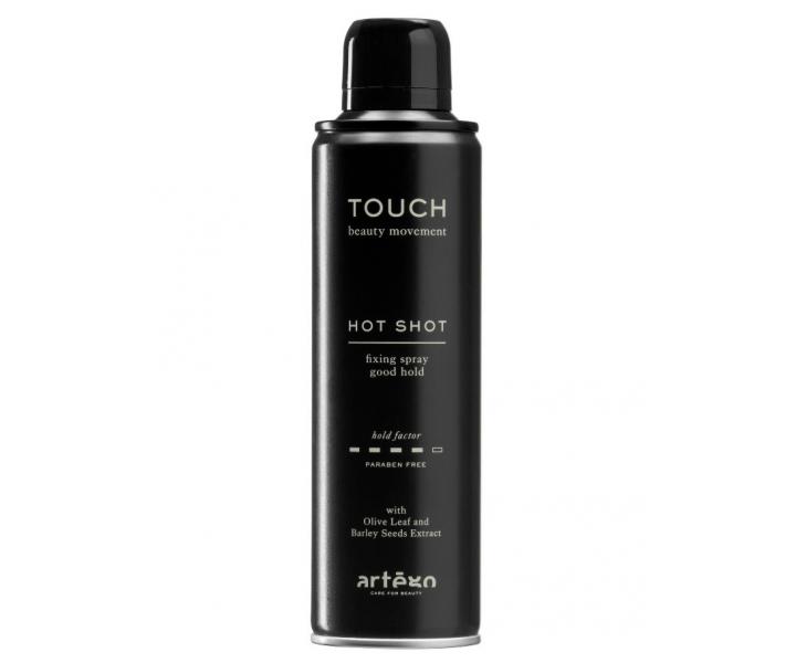 Lak na vlasy se stedn silnou fixac Artgo Touch Hot Shot - 250 ml