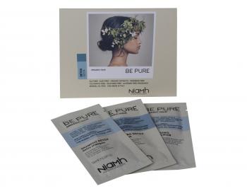 Šampon a maska pro normální vlasy s tendencí plihnutí Niamh Be Pure Detox - 2 x 10 ml