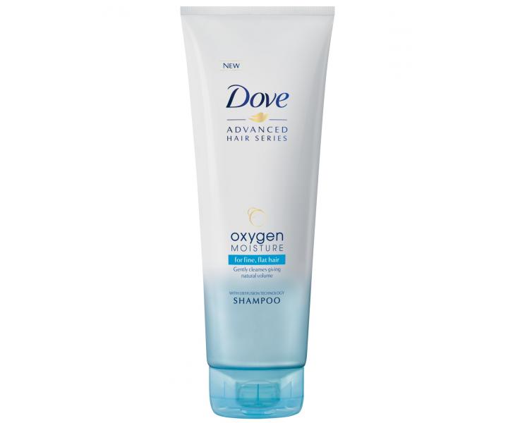 Šampon pro objem vlasů Dove Oxygen Moisture - 250 ml (bonus)