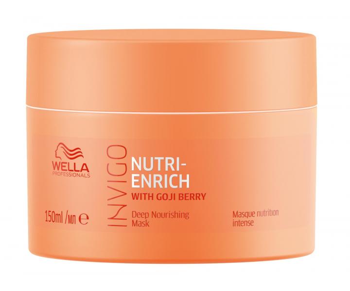 Maska pro suché a poškozené vlasy Wella Invigo Nutri-Enrich - 150 ml