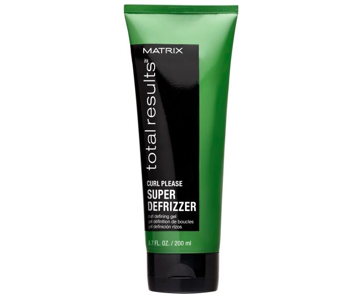 Stylingov gel pro vlnit a kudrnat vlasy Matrix Curl Please Super Defrizzer - 200 ml