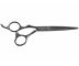 Kadeřnické nůžky pro leváky Olivia Garden SilkCut Pro Matt Black - kadeřnické nůžky 5,75"