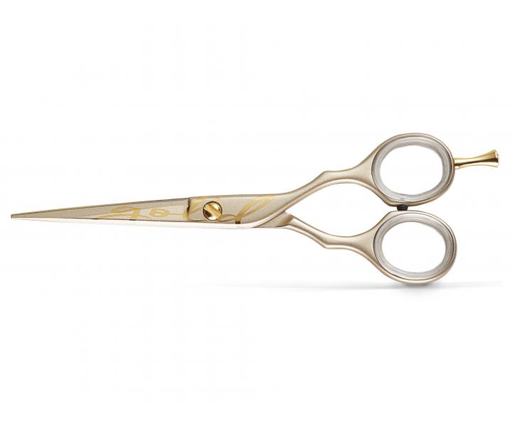 Kadeřnické nůžky Kiepe Luxury Premium Gold - 5,5" - zlaté