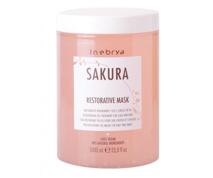 Maska pro regeneraci vlas Inebrya Sakura Restorative - 1000 ml