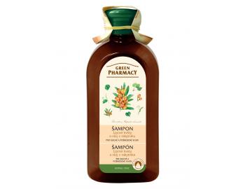 Šampon pro suché a poškozené vlasy s rakytníkovým olejem Green Pharmacy - 350 ml