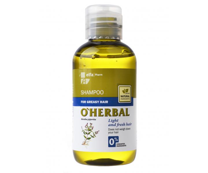 ampon pro mastn vlasy O`Herbal Greasy - 75 ml