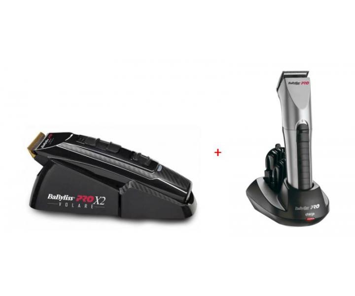 BaByliss Pro Strojek na vlasy FX811E + strojek na vlasy FX767E