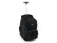 Cestovní batoh s teleskopickou rukojetí Sibel Backpack - černý - použité, odřená kolečka