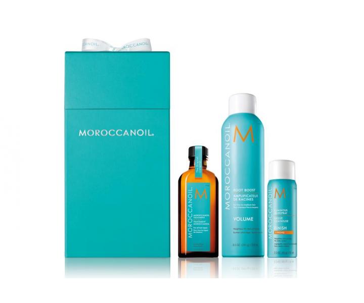 Drkov sada pro objem vlas Moroccanoil Voluminous Style