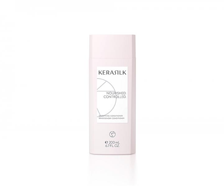 Vyhlazující kondicionér pro krepaté a nepoddajné vlasy Kerasilk Smoothing Conditioner - 200 ml