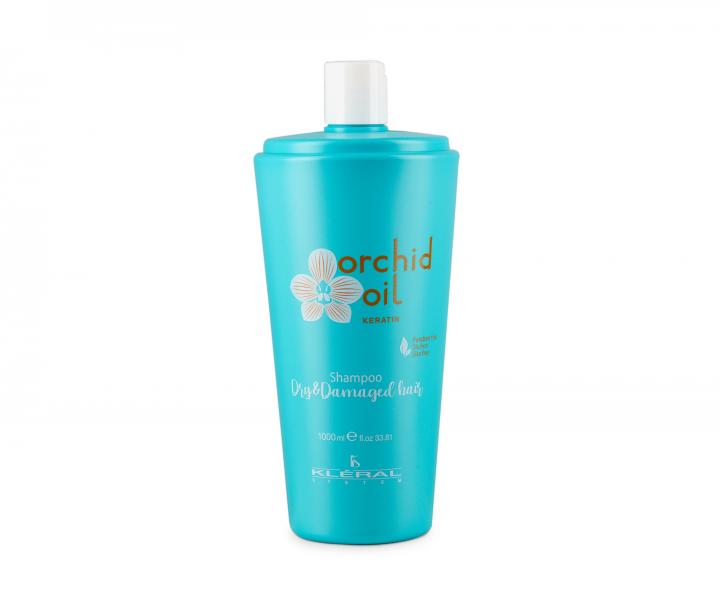 Šampon pro suché a lámavé vlasy Kléral System Orchid Oil Keratin Dry & Damaged Hair - 1000 ml
