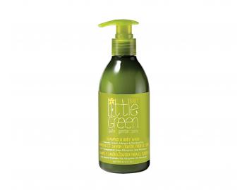 Jemný šampon a sprchový gel pro miminka Little Green Baby - 240 ml