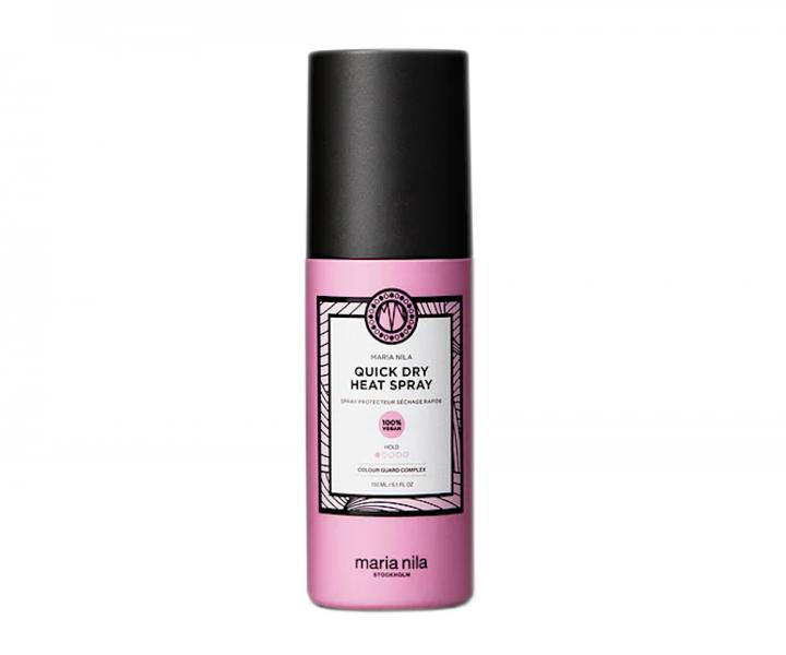 Termoochrann sprej pro urychlen vysouen vlas Maria Nila Quick Dry Heat Spray - 150 ml