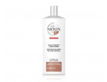 Kondicionér pro mírně řídnoucí barvené vlasy Nioxin System 3 Scalp Therapy Conditioner - 1000 ml