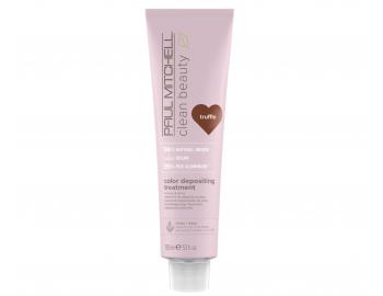 Vyživující barvicí maska Paul Mitchell Clean Beauty Color Depositing Treatment - hnědá, 150 ml