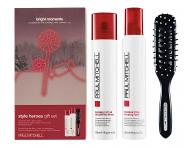 Drkov sada pro styling vlas Paul Mitchell Style Heroes Trio Bright Moments