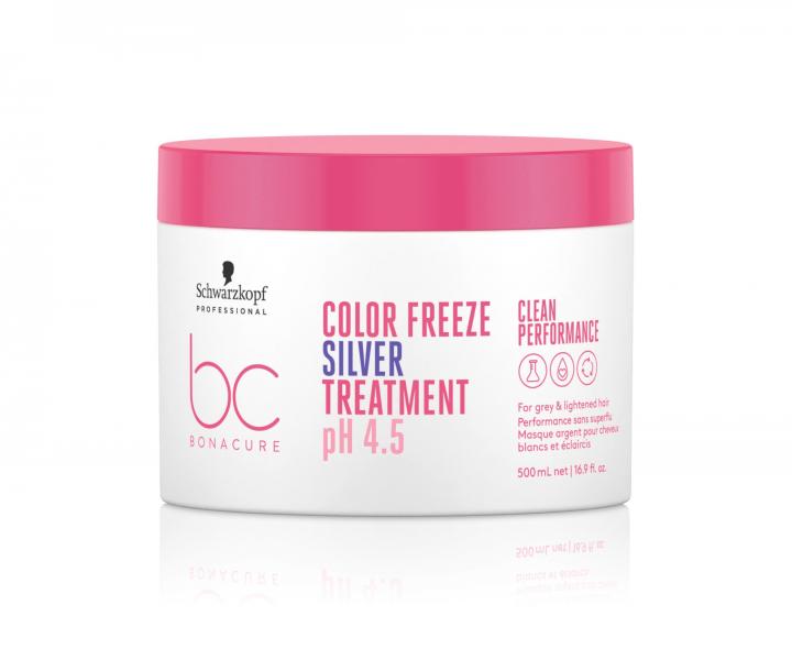 Kra pro neutralizaci lutch tn Schwarzkopf Professional BC Bonacure Color Freeze Silver