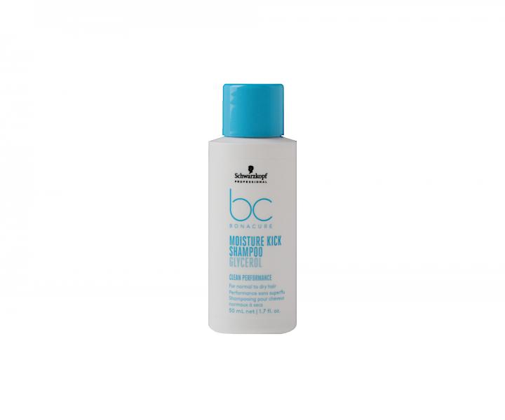 Hydratační šampon Schwarzkopf Professional BC Bonacure Moisture Kick Shampoo - 50 ml