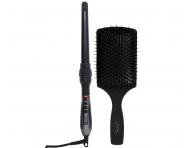 Profesion�ln� multifunk�n� kulma na vlasy Varis Curling Iron System + kart�� na roz�es�v�n� vlas� Varis Paddle Brush zdarma