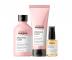 Řada pro zářivou barvu vlasů L’Oréal Professionnel Serie Expert Vitamino Color - sada - šampon + péče + olejová péče 30 ml zdarma