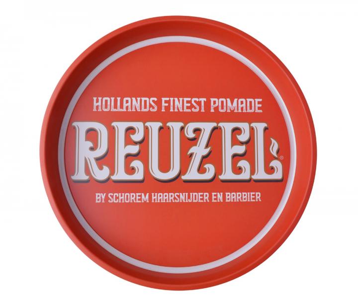 Plechov kulat podnos Reuzel - erven (bonus)